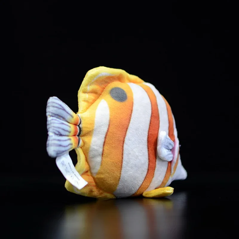 20cm Tropical Fish High Fidelity Cute Plushie Butterfly Fish Plush Toys Lifelike Animals Simulation Stuffed Doll Kawai Toy Gift