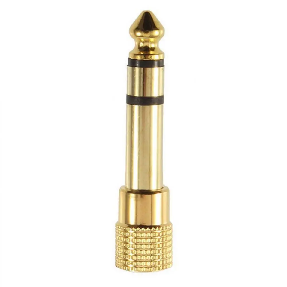 6.5mm Female to 3.5mm Male Jack 3.5mm Female to 6.35mm Male Plug Dual Channel Audio Microphone Connector Audio Stereo Adaptor