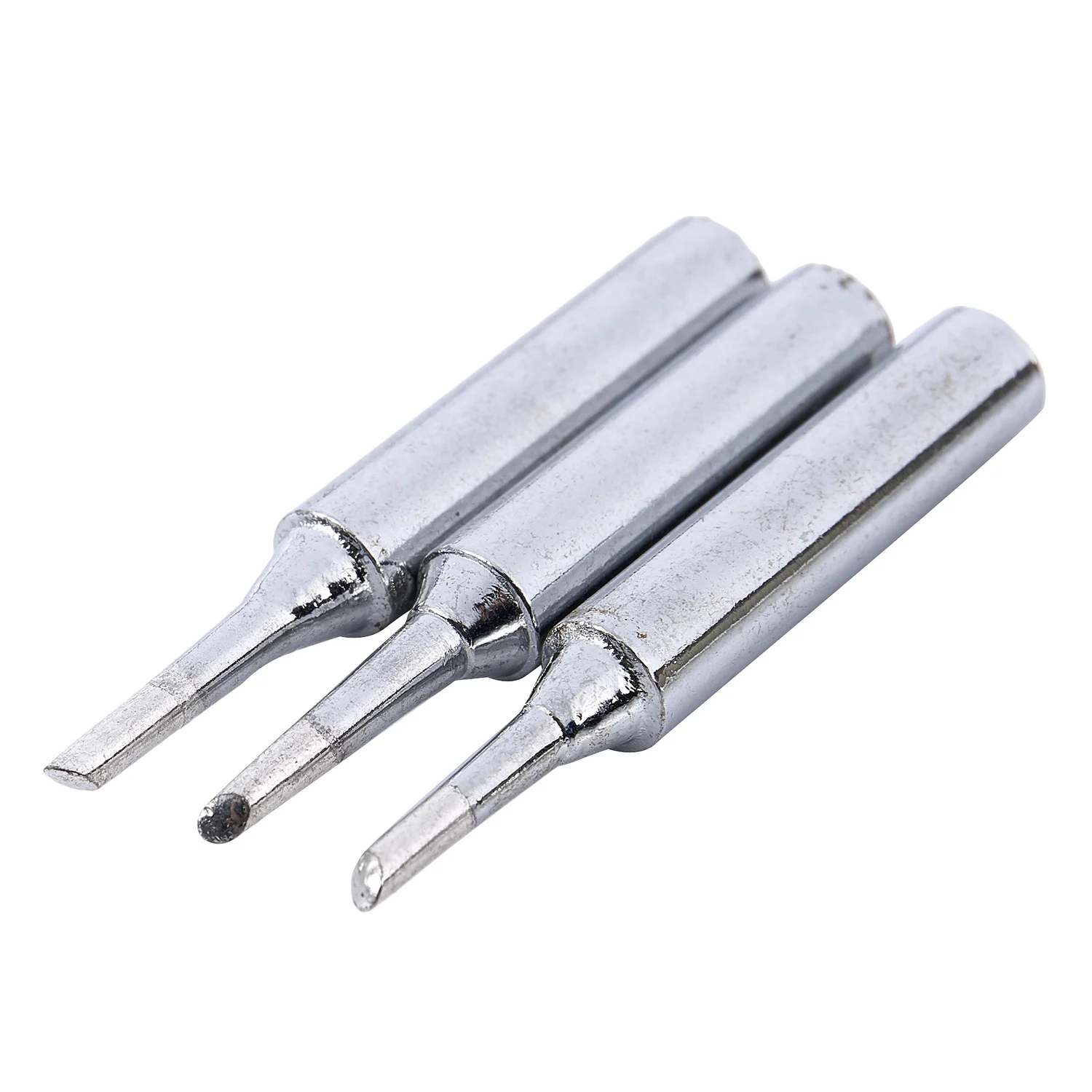 ベベルはんだごてチップ、900m-t-2c、60w、幅2mm、43x6mm、3個