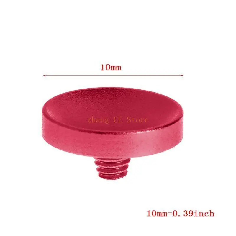 

M5TD 4PCS 10mm Concave Shutter Release Button Metal For Fuji X100 100s X20 X10 M6
