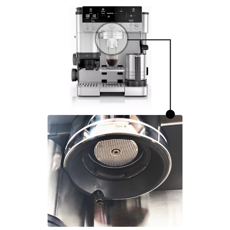 A02V-آلة القهوة تخمير مجموعة مرشح الرأس لختم السيليكون نينجا ES601 ES655 ES701