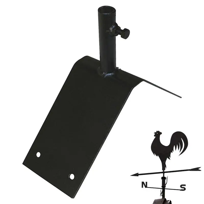 

Weather Vanes Mount For Roofs Weatherproof Rust-Proof Roof Bracket Weathervane Stand Heavy Duty Weather Vane Mount Metal Bracket