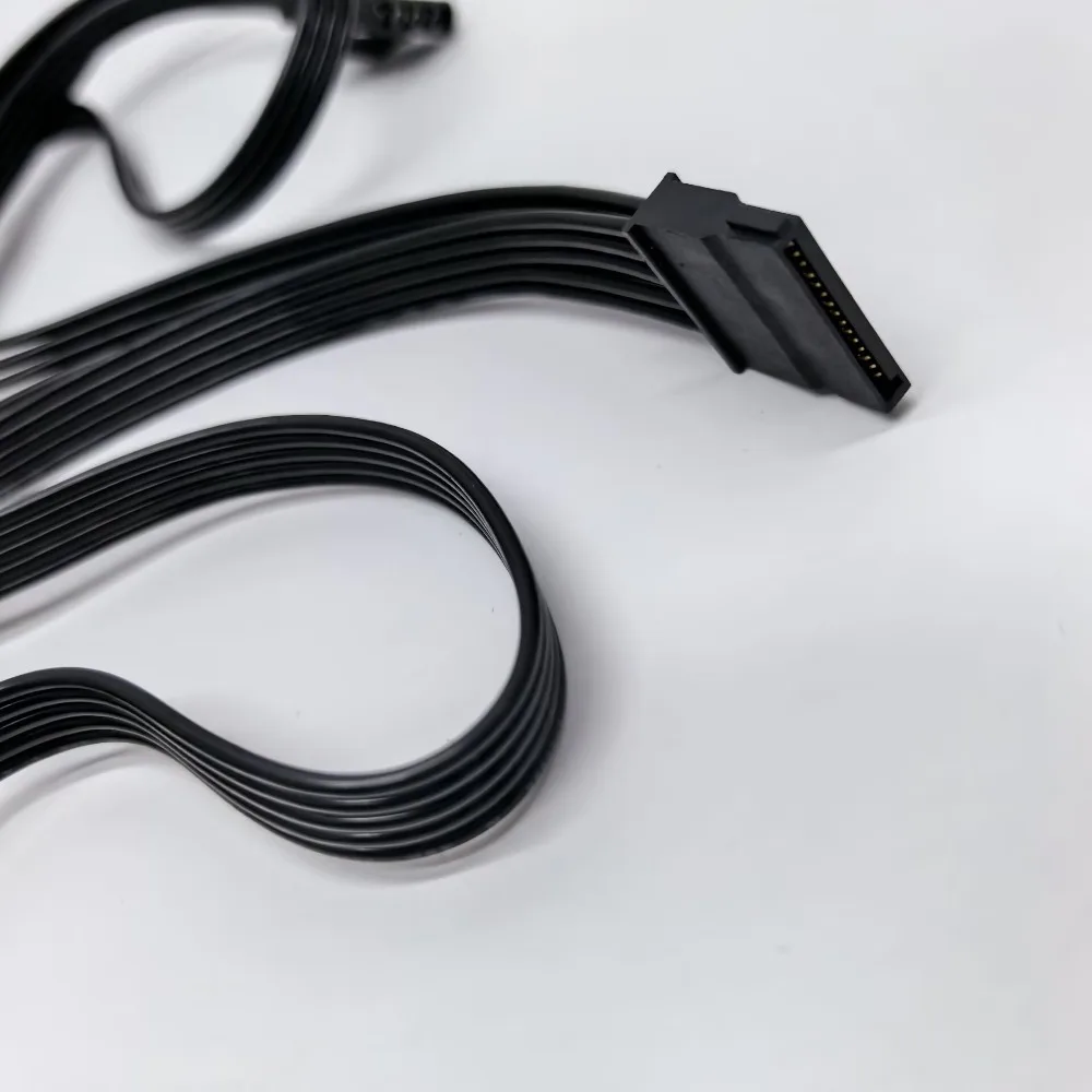 8/6 pinos para gpu8 (6 + 2) pinos cpu8pin (4 + 4 pinos) sata ide molex cabo de alimentação para silverstone SFX-L 450w 500w 600w 650w módulo de alimentação