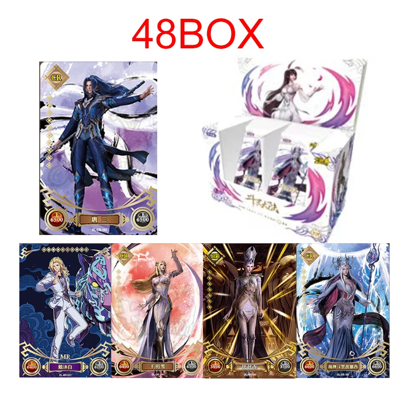 Wholesale KAYOU 48 Boxes Douluo Continent Soul Land Legendary Ver.Vol.3 Booster Box 20 Packs Anime Trading Card