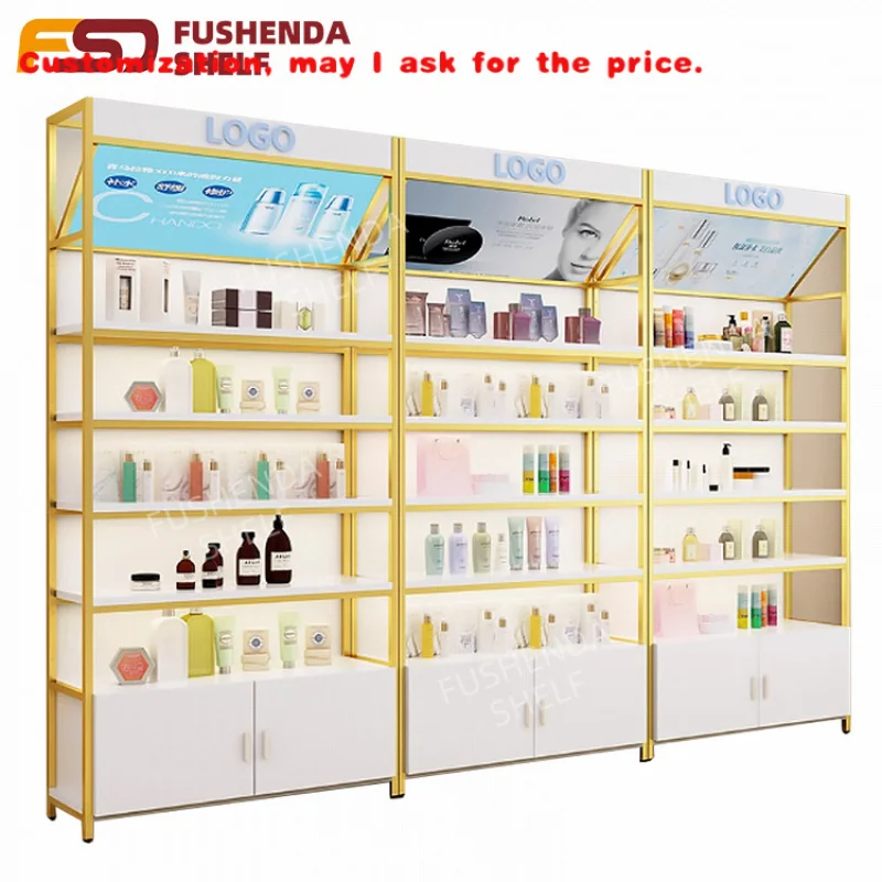 

custom.Light Duty Single-Sided Supermarket Shelves Metal Gondola Display Rack Store Display Made of Steel