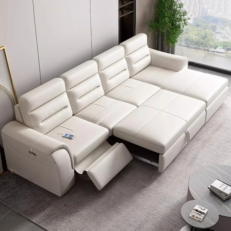 Extendeble Recliner Sofas Storage Armchairs Electric Design Sofas Lazy Apartment Sillas Para Sala De Estar Home Accessories