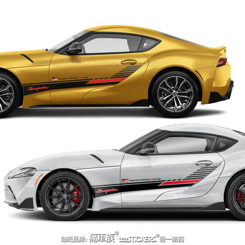 Car Vinyl sticker FOR Toyota Supra body decoration sporty and fashionable Film Decal modified accessories