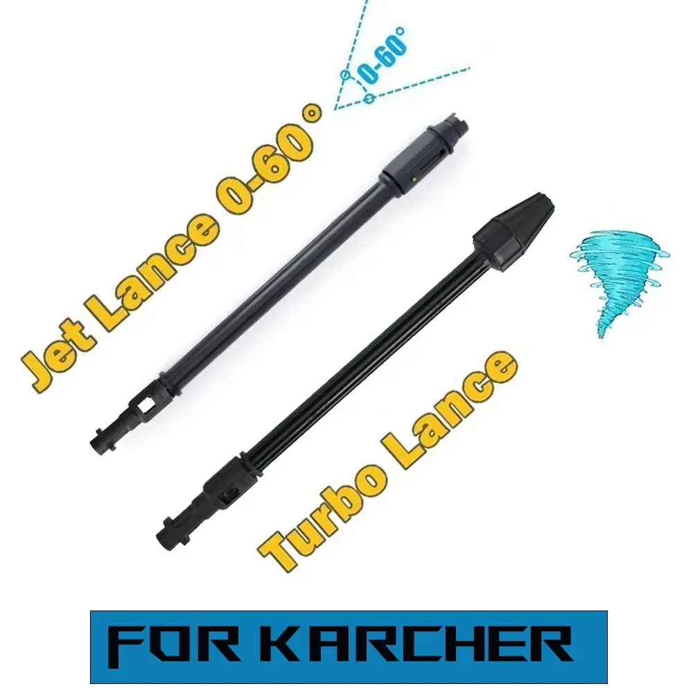 

Spear Lance Nozzle for Karcher High Pressure Rotary Nozzle Adjust Lance For Karcher Nozzle Pressure Washer K1 K2 K3 K4 K5 K6 K7