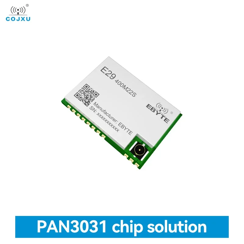 PAN3031 Wireless Module ChirpIoT Spread Spectrum Technology COJXU E29-400M22S 22dBm 5KM SPI Module Stamp Hole/IPEX SMD