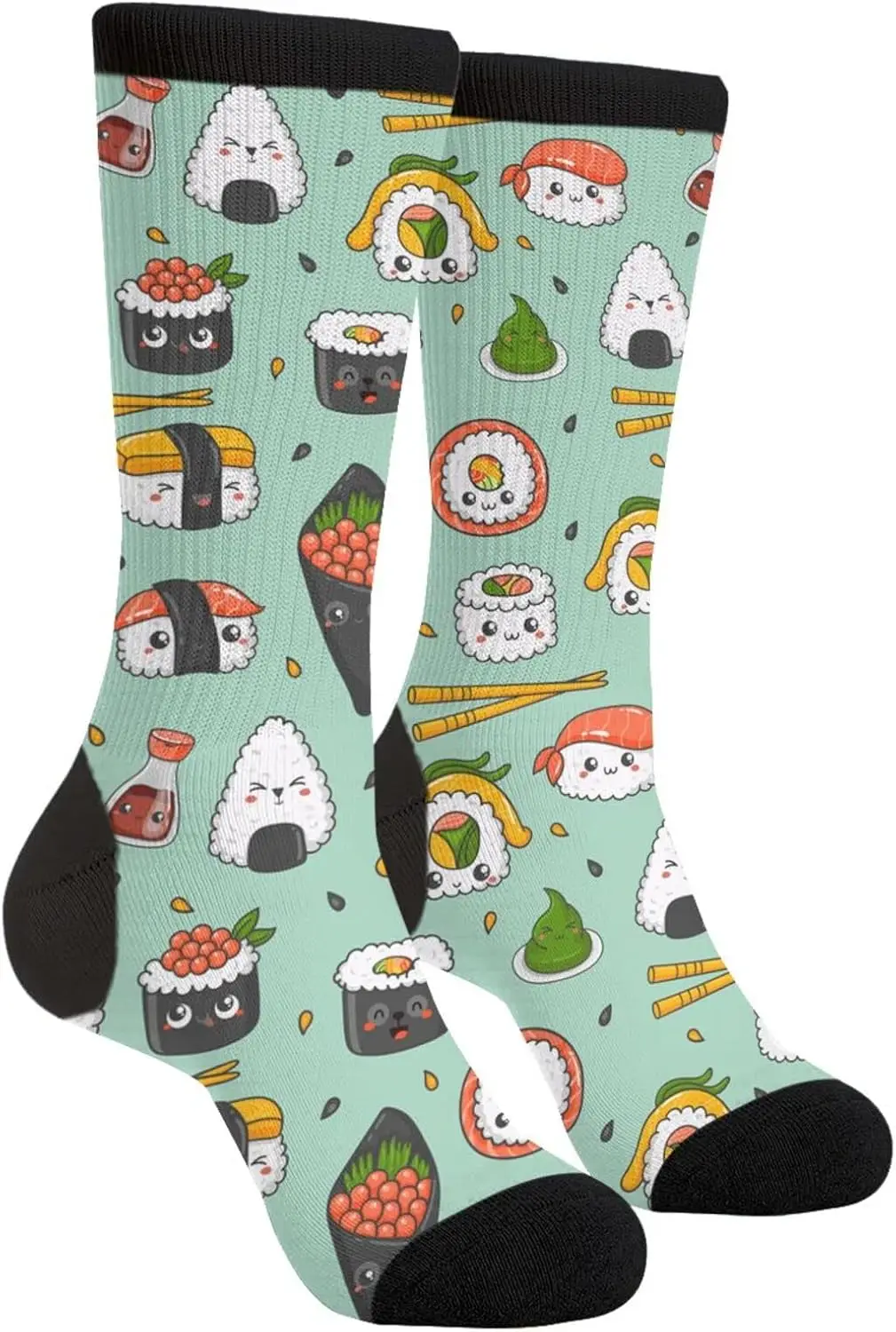 

Носки Kawaii Sushi, забавные носки для мужчин и женщин