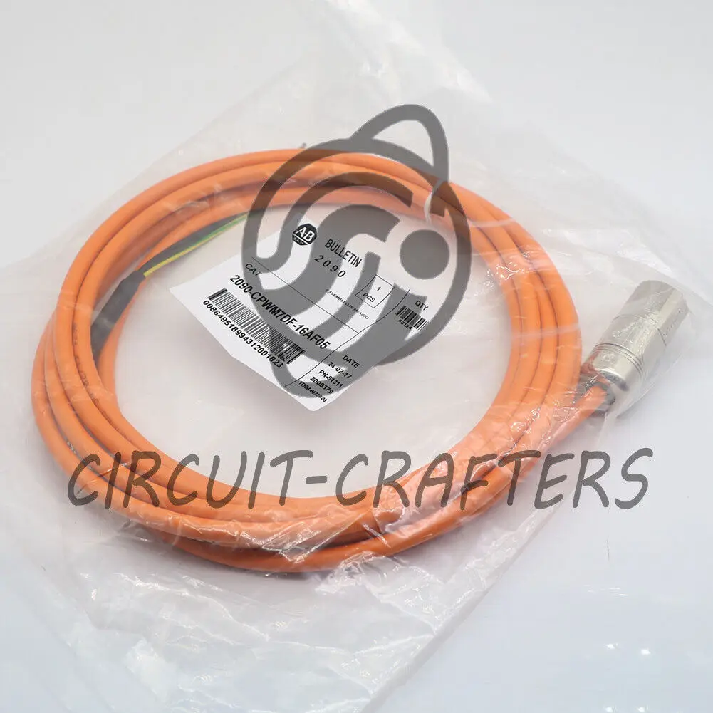 

1PCS New in box 2090-CPWM7DF-16AF05 Servo Motor Power Cable 5M