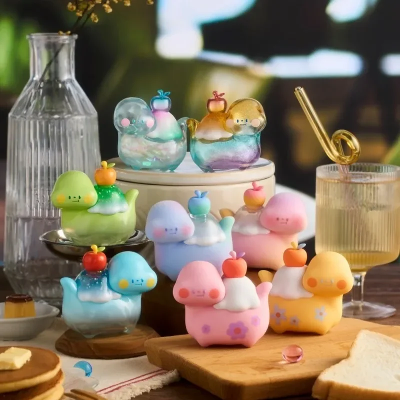 

Foodie Dinosaur Fujiyama V2 Series Mystery Box Surprise Toys Cute Dinosaur Creative Doll Action Figure Cute Gift Blind Box