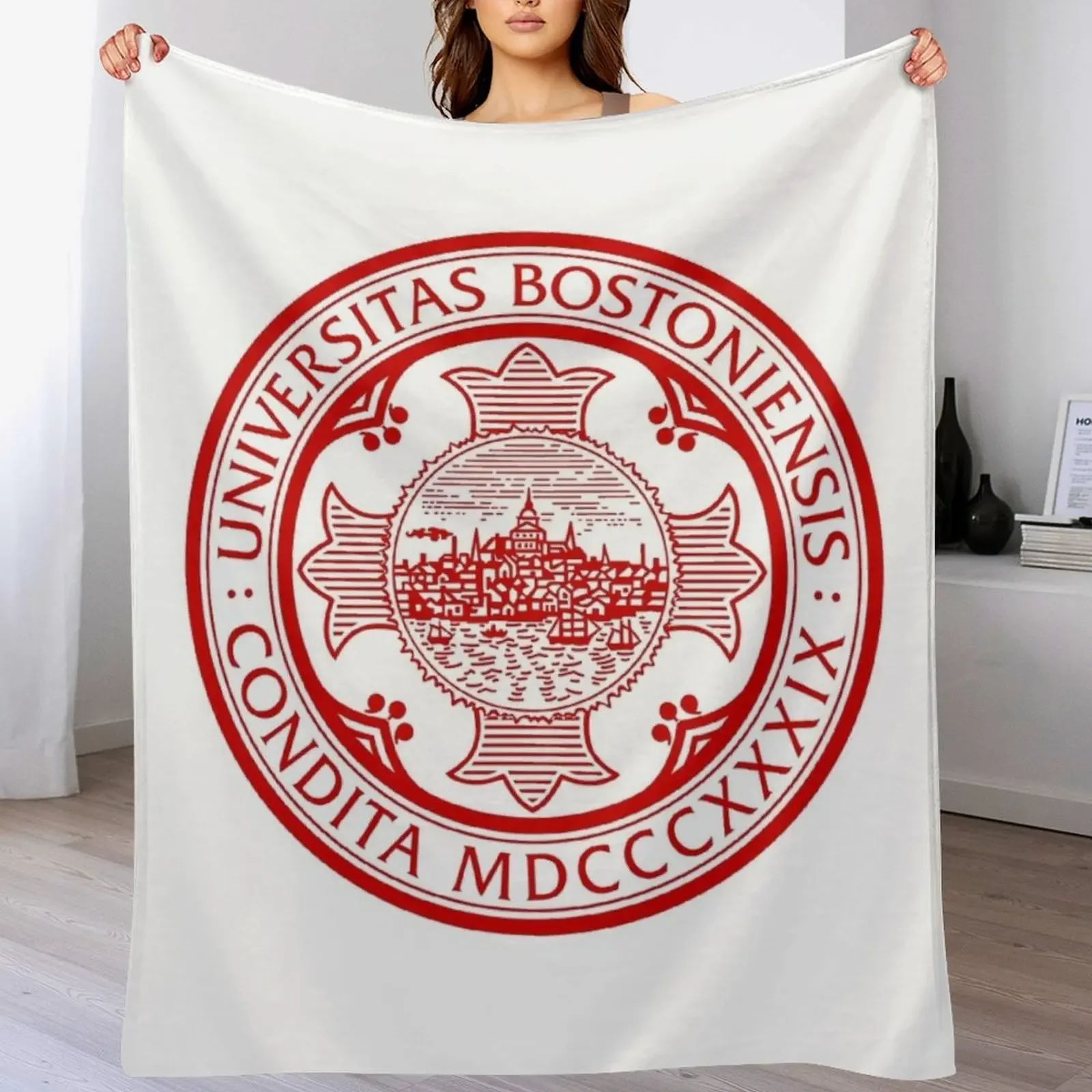 

the Boston University Throw Blanket For Sofa Thin Blankets Sofas Of Decoration Plush Summer Beddings Blankets