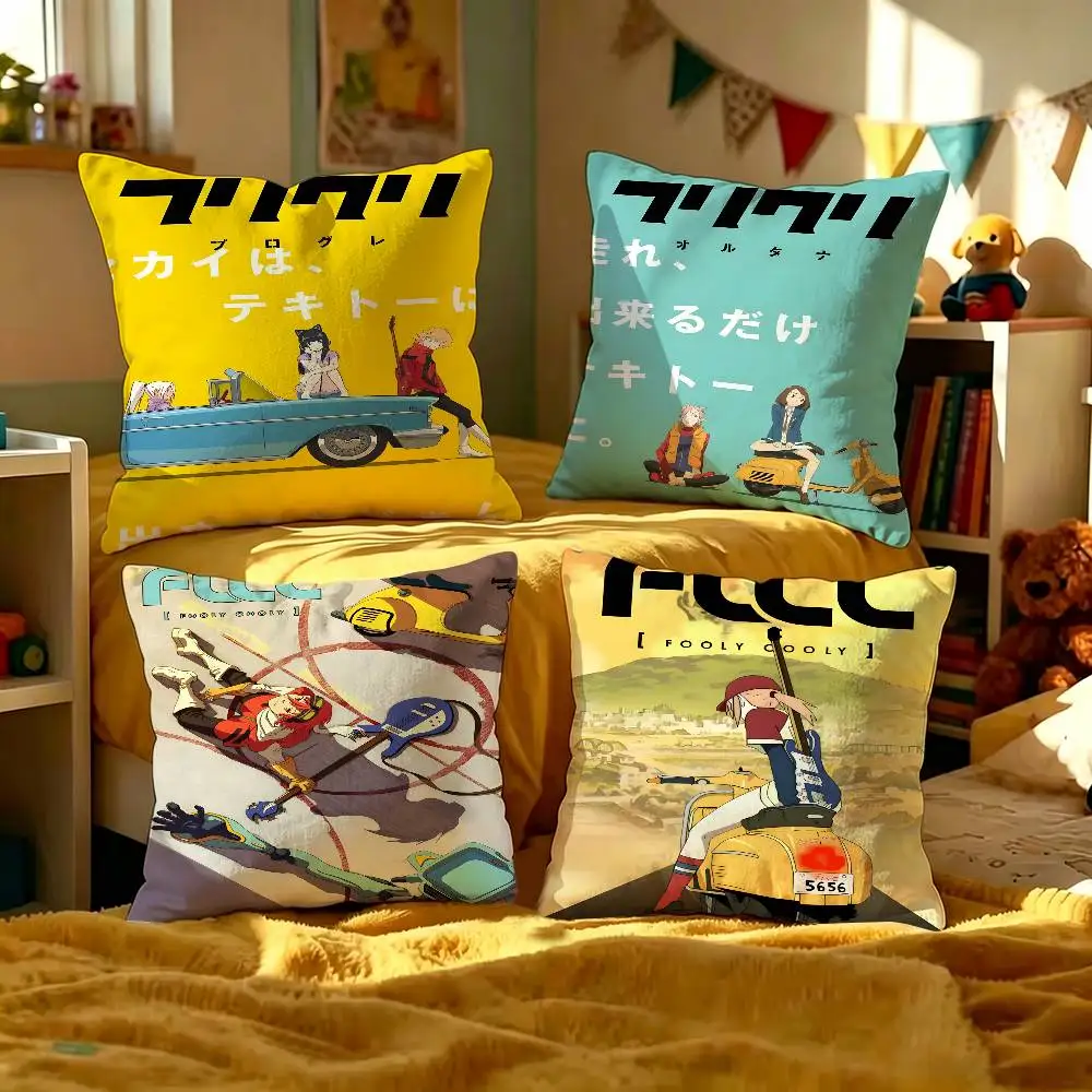 

Anime F-Flcl Classic Movie Lucky Dragon pillow cover sofa cushion cover home room decoration children gift