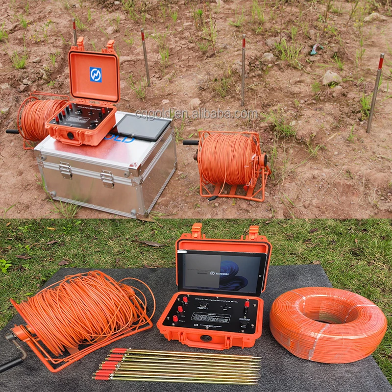 Geoelectric Instrument Resistivity Meter For Underground Sounding Survey