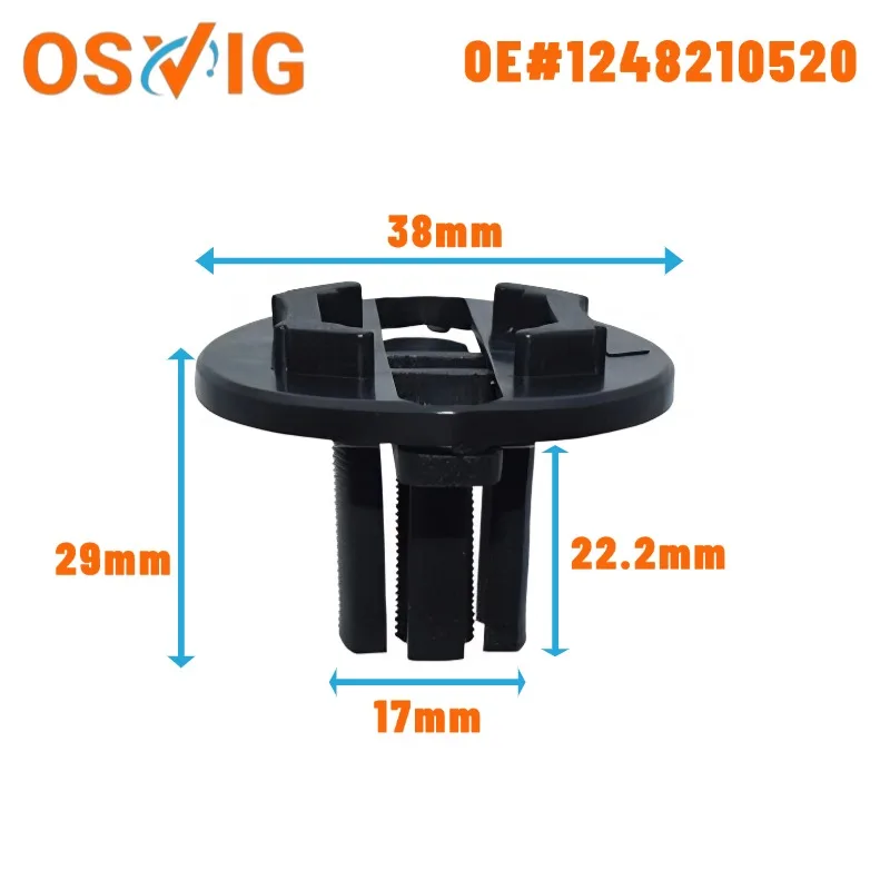 8pcs OE# A1248210520 1248210520 Headlight Retaining Clip for Mercedes-Benz W124 300CE E420 E320