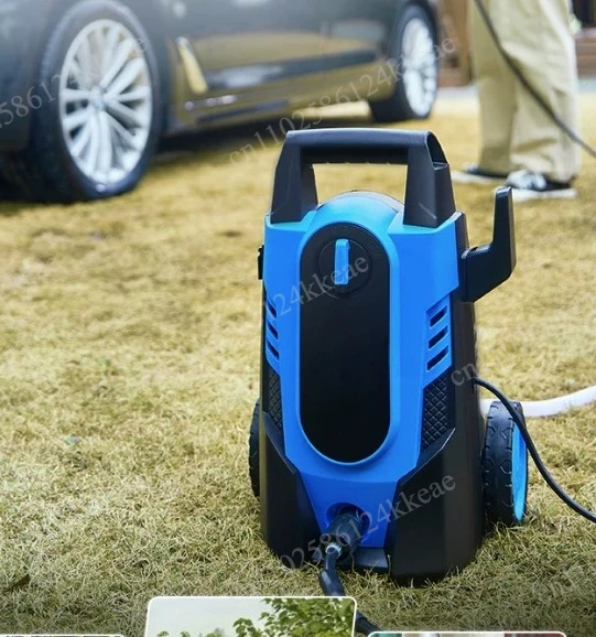 

Car Washing Machine 220V 1400W High Pressure Car Washer Multifunction Pressure Washer 105bar Car Wash Pump with Water Gun