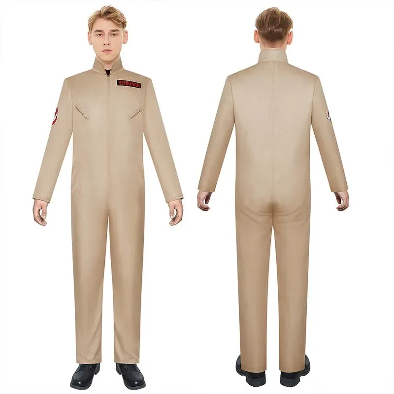 

Костюм Buster для косплея для взрослых, классический комбинезон Venkman Gary Grooberson Ghost Hunt, карнавальный костюм на Хэллоуин (130 см-XXXL) s; 3'v, 6