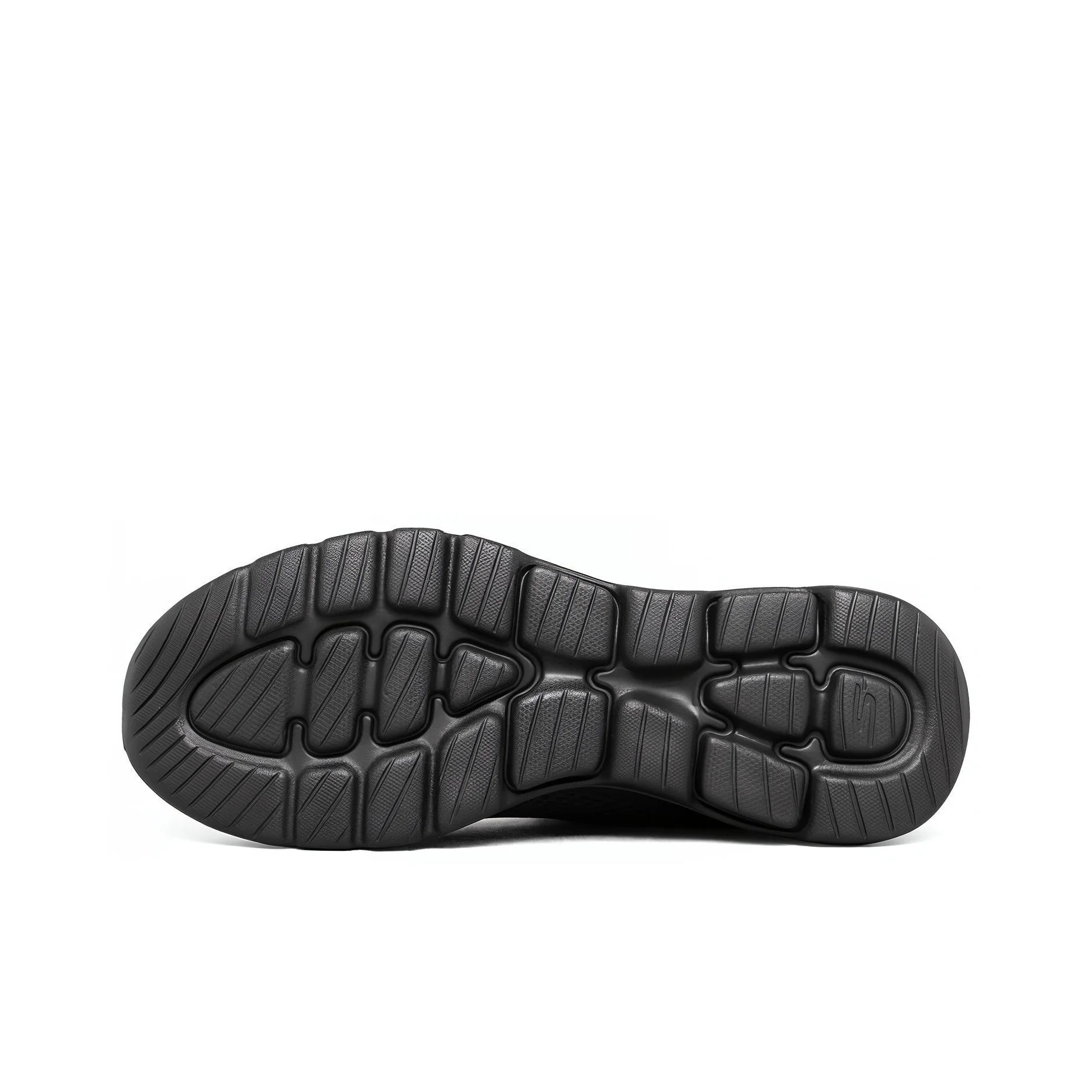 Skechers Go Walk 5 Cushioning Abrasion Resistant Breathable Low top Walking Shoes Men's Black 216065-BBK view 5