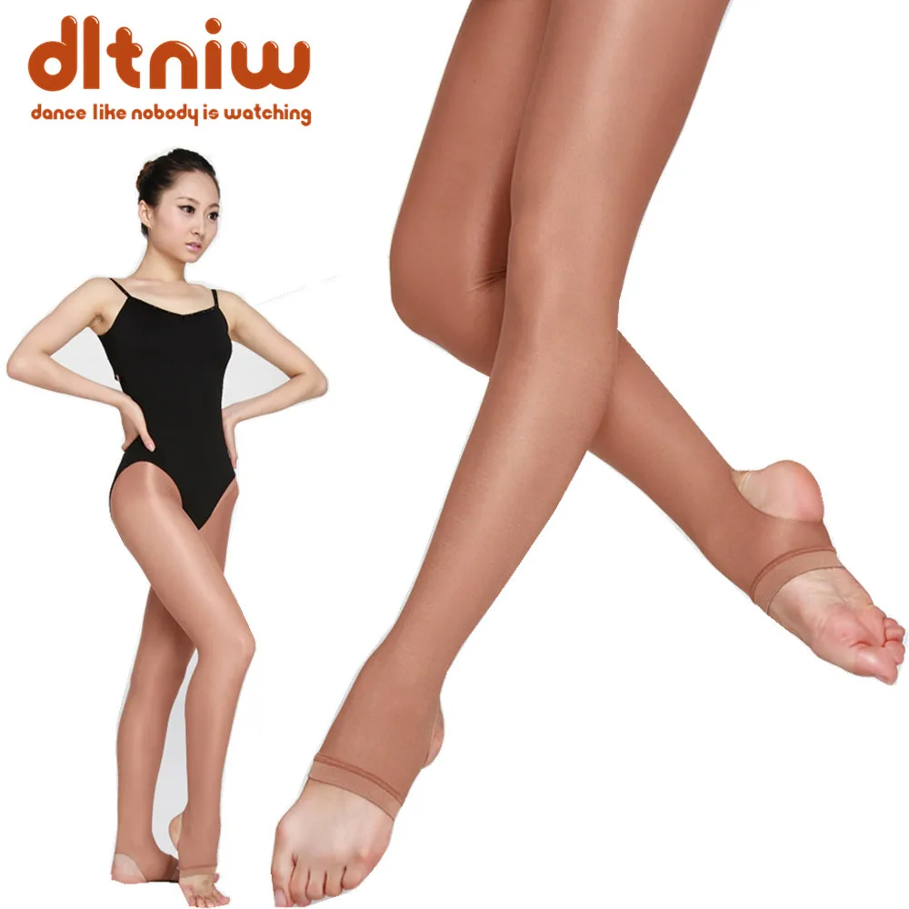 Women Super Shiny Tights 40D Transparent Pantyhose Line Crotch Sexy Dance Nightclub Charming Brilliance Stocking Stirrup Tights