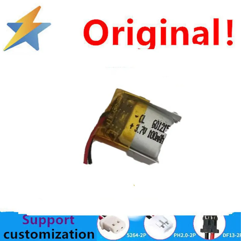 buy more will cheap 601215 polymer lithium battery 3.7V 100mah high-capacity hand warmer smart lock 2.0head lithium battery