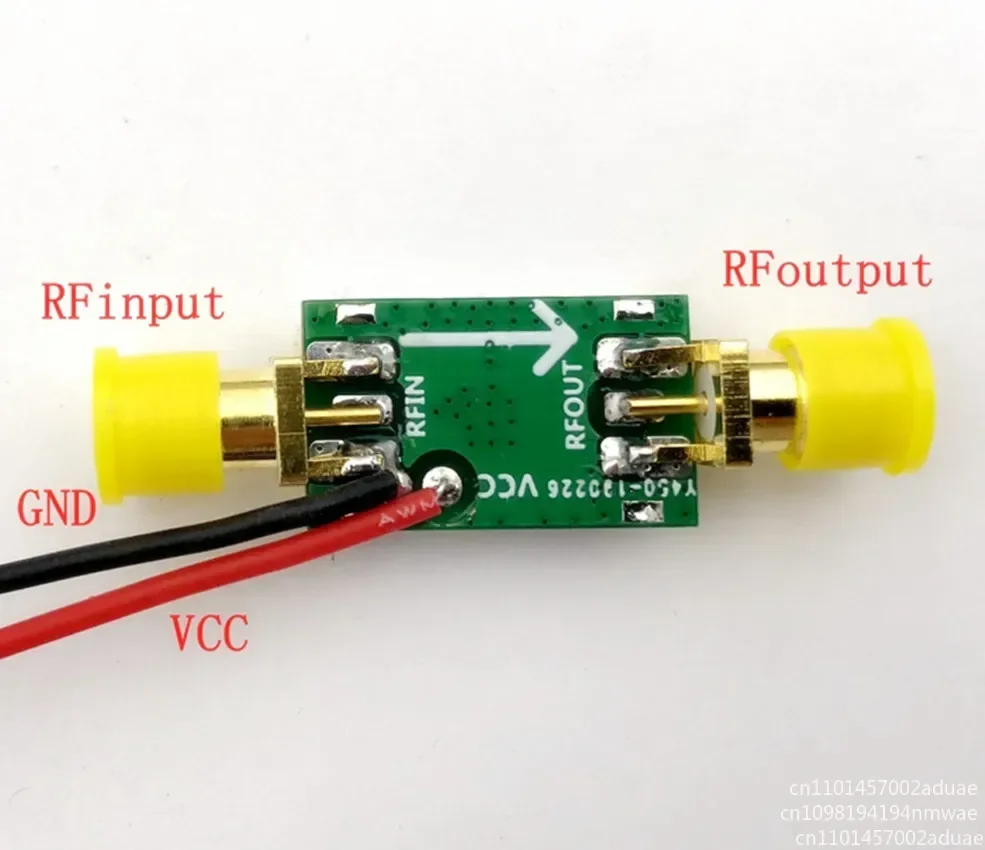 

Подходит для повышения сигнала! INA02186 N02 Малошумящий усилитель, широкополосный, 2000 МГц, высокое усиление 32 дБ