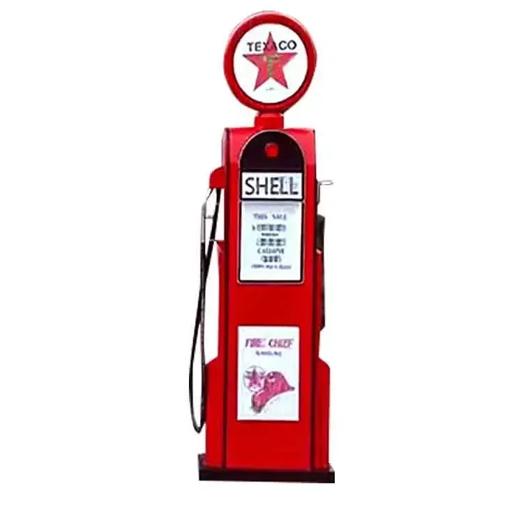 

retro fire main air pump decorative cabinet metal wall decoration Hot sales