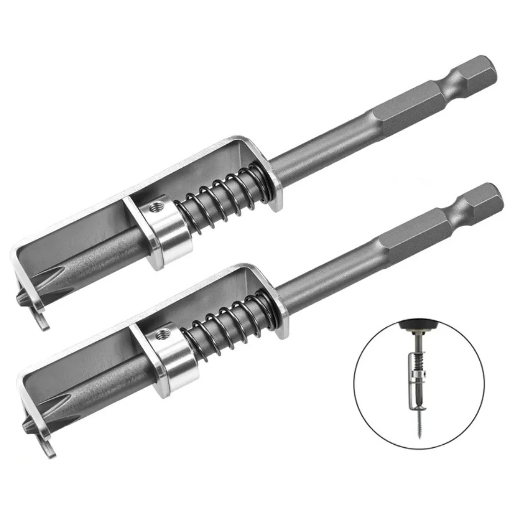 

4/2/1PCS Screw holder Drill Bit Phillips Anti-drop Screwdriver Bit Fixing Clamp Set Suitable For Electric Drills DIY Repair Tool