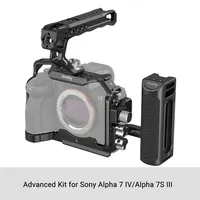 SmallRig 3669 Full DSLR Cage for Sony Alpha a7iv A7 IV / Alpha 7S III Advanced Cage Kit L-Bracket Baseplate for Sony A7IV A7m4