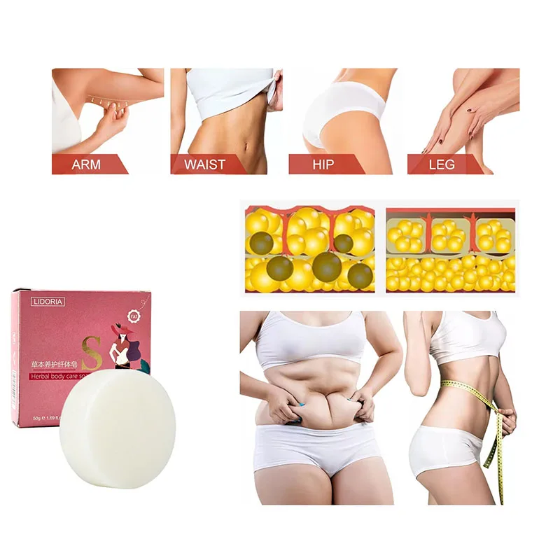 Sabun Pelangsing Kuat Diet Perut Pembakar Lemak Produk Penurun Berat Badan Produk Anti Selulit Pembentuk Tubuh Penuh untuk Pria Wanita