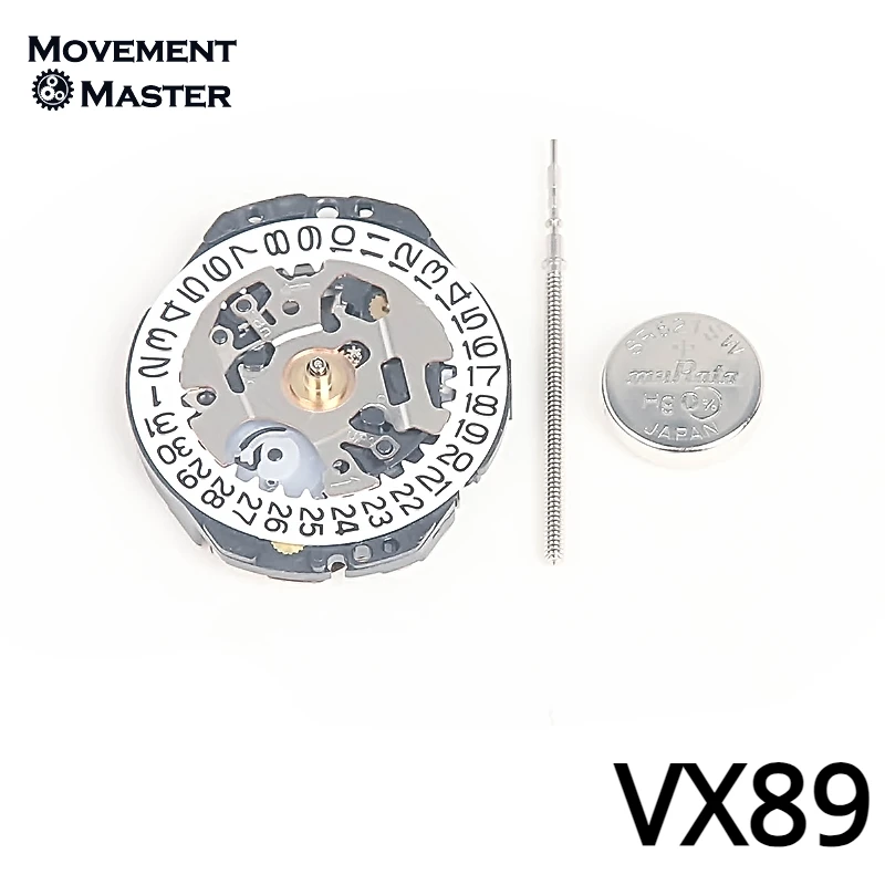 

Часы наручные VX89, оригинальный японский механизм, электронный кварцевый механизм, 3 часа, 6 часов