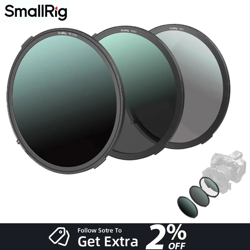 Smallrig ND8, ND64,…