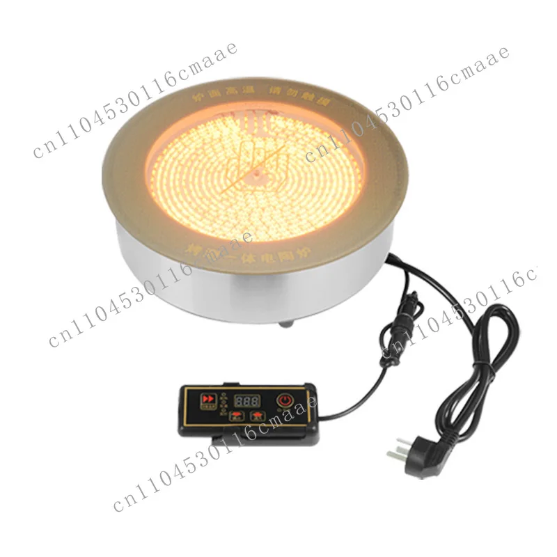 Embedded Titanium Crystal Plate Electric Ceramic Stove 288 Hot Pot Restaurant Special Sand Pot Non
