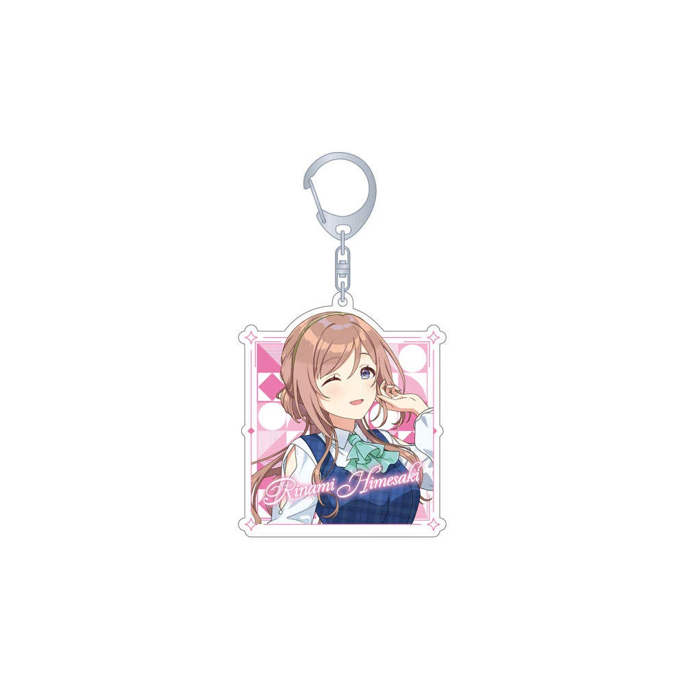 Anime Peripheral Store THE IDOLM@STER Rinami Himesaki China Kuramoto Lilja Acrylic Keychain Pendant Ornamen Fans Gifts About 6cm