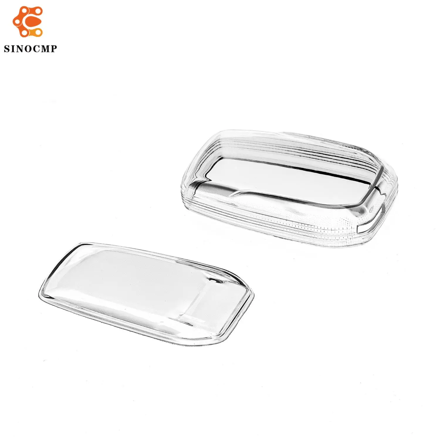 

Transparent Clear Smart Car Key Fob Cover Case Holder Accessories For Toyota Corolla RAV4 Mirai Land Cruiser Car Key Accessories