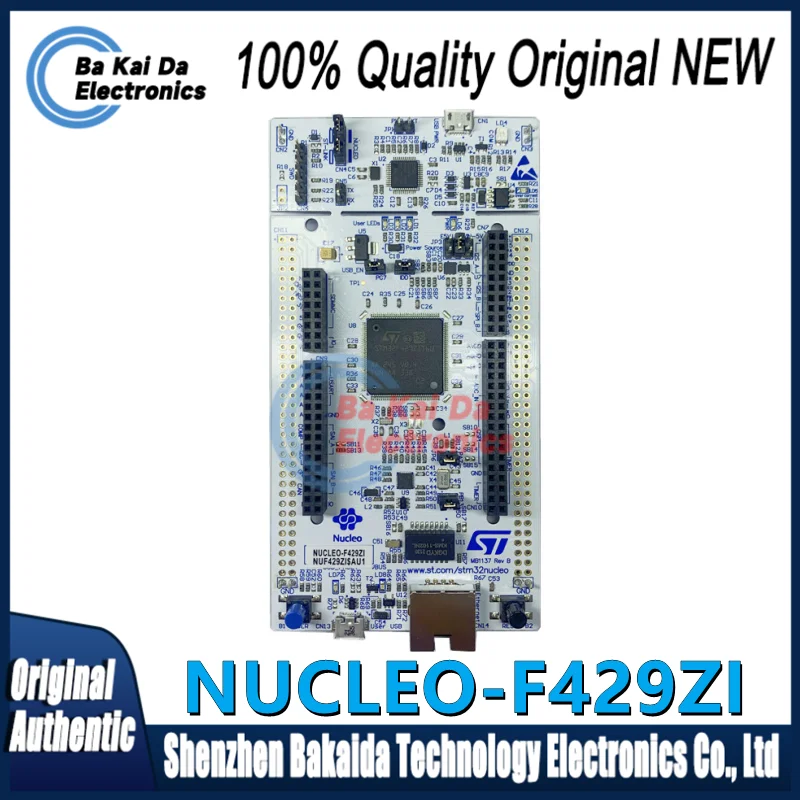 

(New original chip) NUCLEO-F429ZI - ARM STM32 Nucleo-144 development board STM32F429ZI MCU, supports Arduino, ST Zio & m