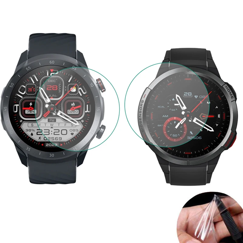 ساعة ذكية ناعمة من البولي يوريثان ، ملحقات حماية شاشة الساعة الذكية ، ميبرو A2 GS X1 A1 Lite 2 Color Air