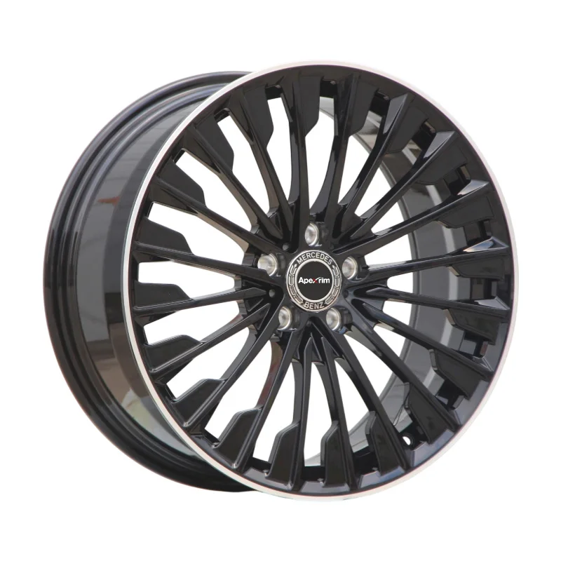 18 19 20 21inch Style 37 M-Parallel Rims For BMW E39 540i M5 - 5x120 74.1mm Hub - Staggered Deep Dish Silver Wheels - Set Of 4