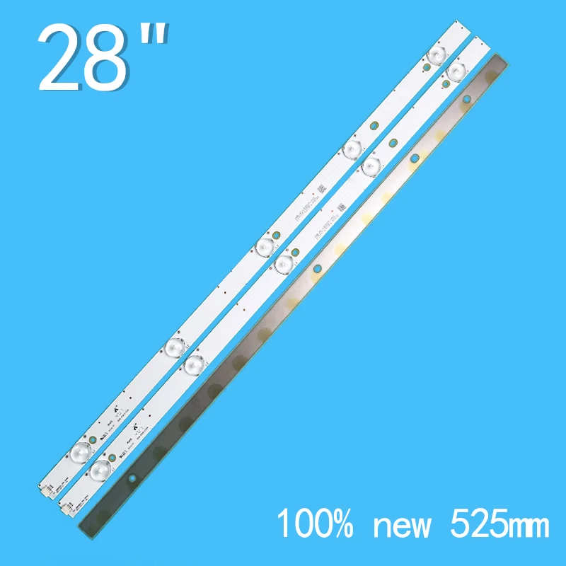 TOT-28B2500-3X5-3030C T0T-28B2550 LED 백라이트, TCL H28VPP00 H28V9900