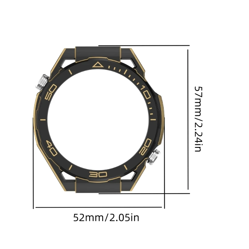 Scratch Resistant Cover Watch Screen Protector Bumper Cover for Watch 6 77JC