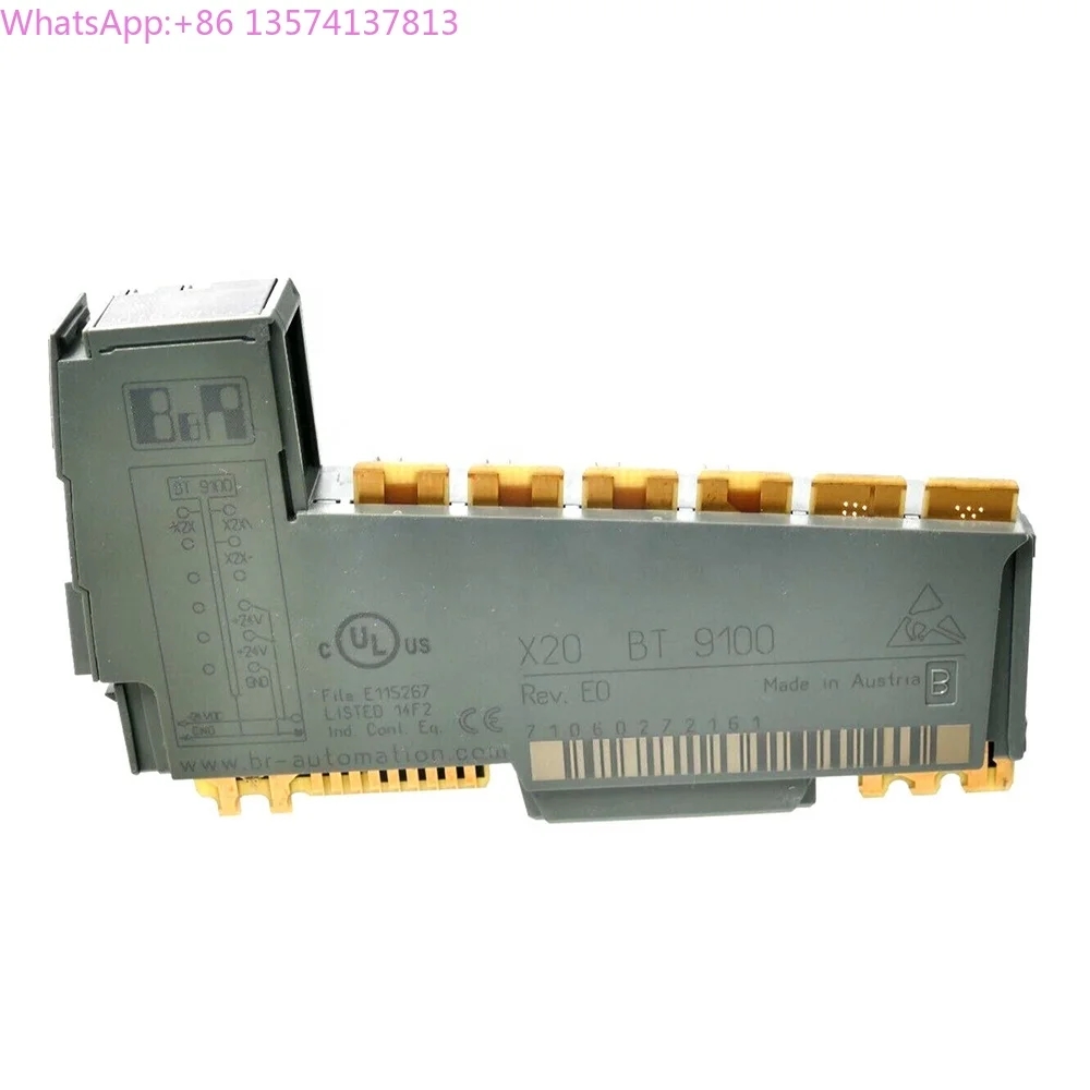 

X2X X20BT9100 Link Bus Transmitter Module Supply for Internal I/O Power Supply X20BT 9100