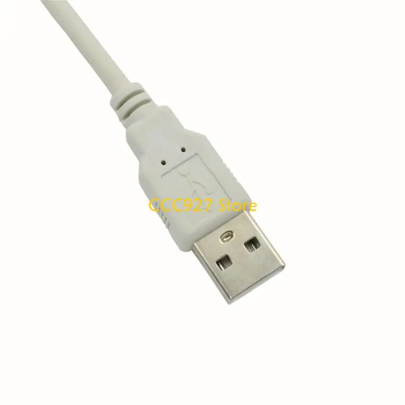 B03F USB to 2X PS2s Adapter Converters for Keyboards and Mouse PS2s to USB Cable for PS2s Interfaces
