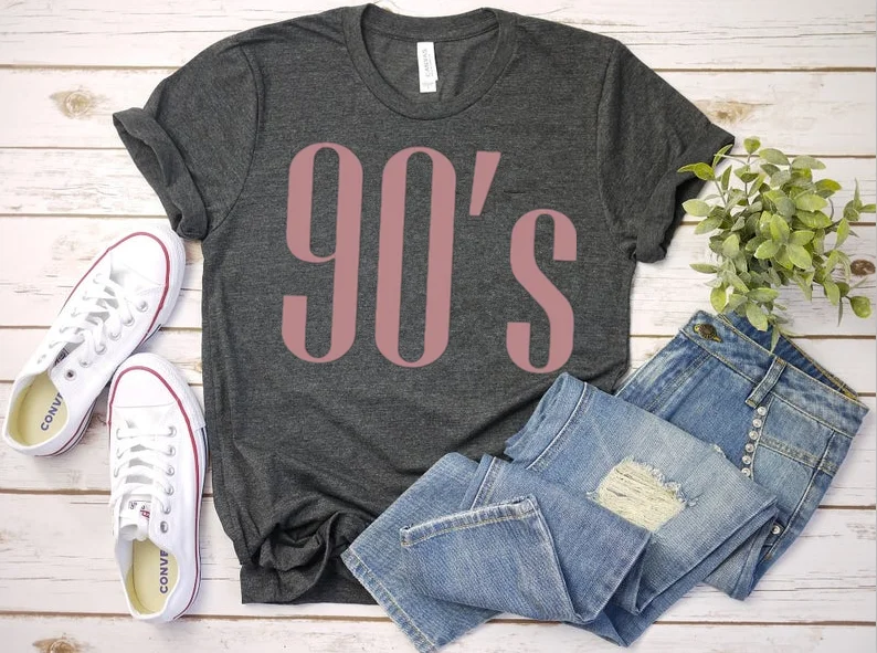 90s birthday shirt  Kid, Nostalgic Lover Shirt, Vintage 90’s Birthday 100%Cotton Shirt Fashion Streetwear harajuku Drop Shipping