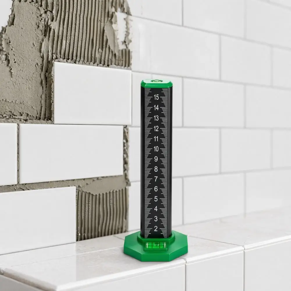 

Professional Brick Laying Ruler Magnetic Easy Installation Ceiling Leveling Ruler Level Wall Tile Laying Marking Scales