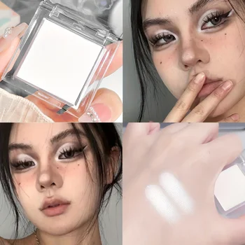 Langlebige, matte Highlights mit Lidschattenablage – glänzender Glitzer für natürliche Konturen aller Hauttöne, Orange und Weiß