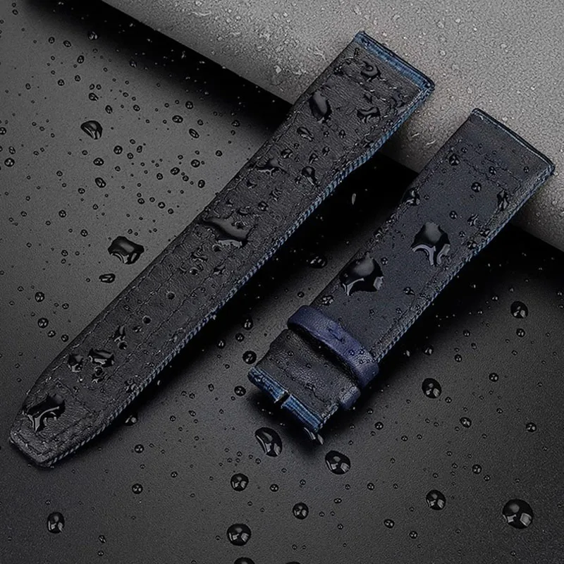 20mm 21mm 22mm Nylon Canvas Watch Strap for IWC Pilot Mark 18 Spitfire Portugal Series Watchband Universal Waterproof Bracelet
