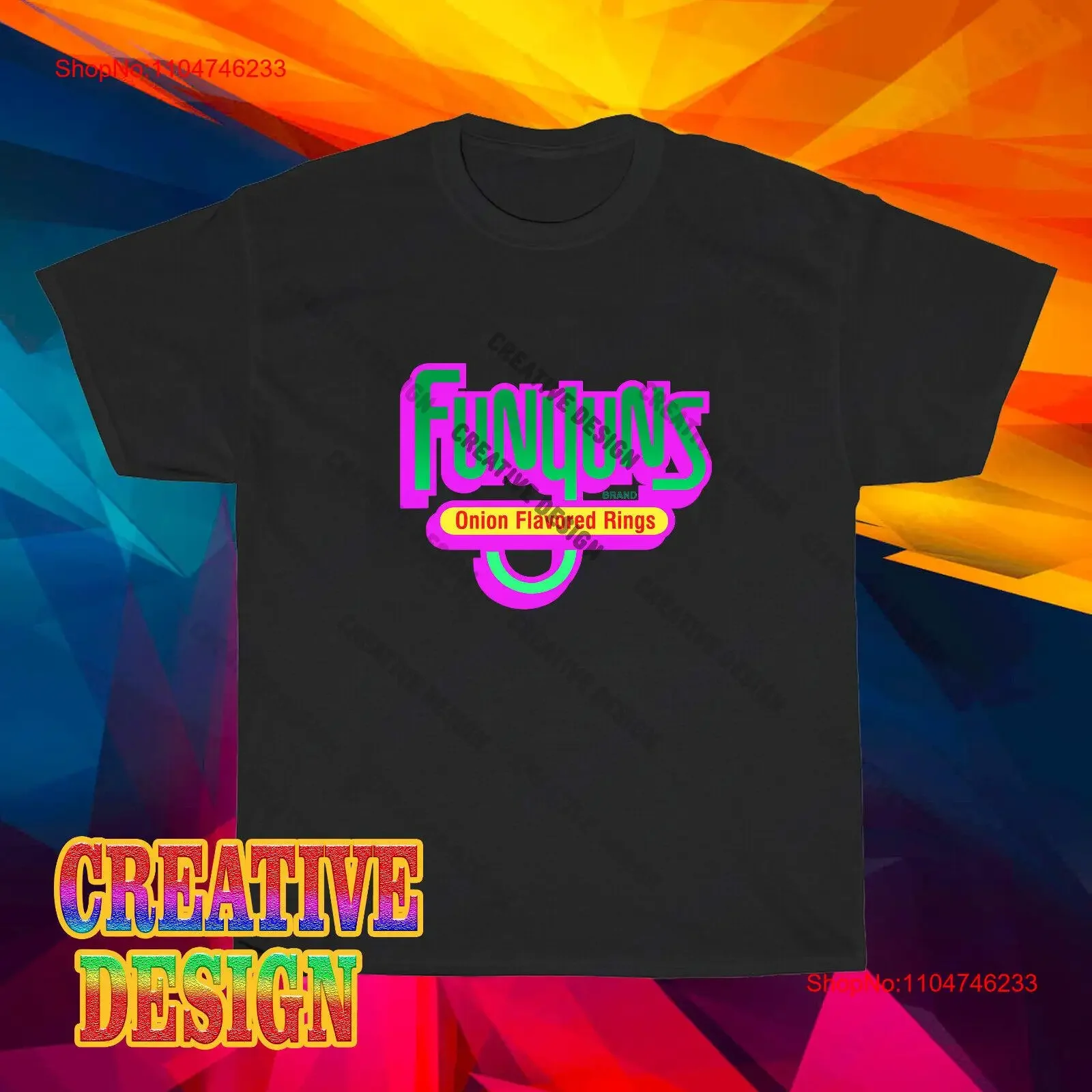 Funyuns-Camiseta con Logo de anillos con sabor a cebolla, talla divertida S a 5XL, vintage, lavada, cómoda, suave, ligeramente informal, transpirable