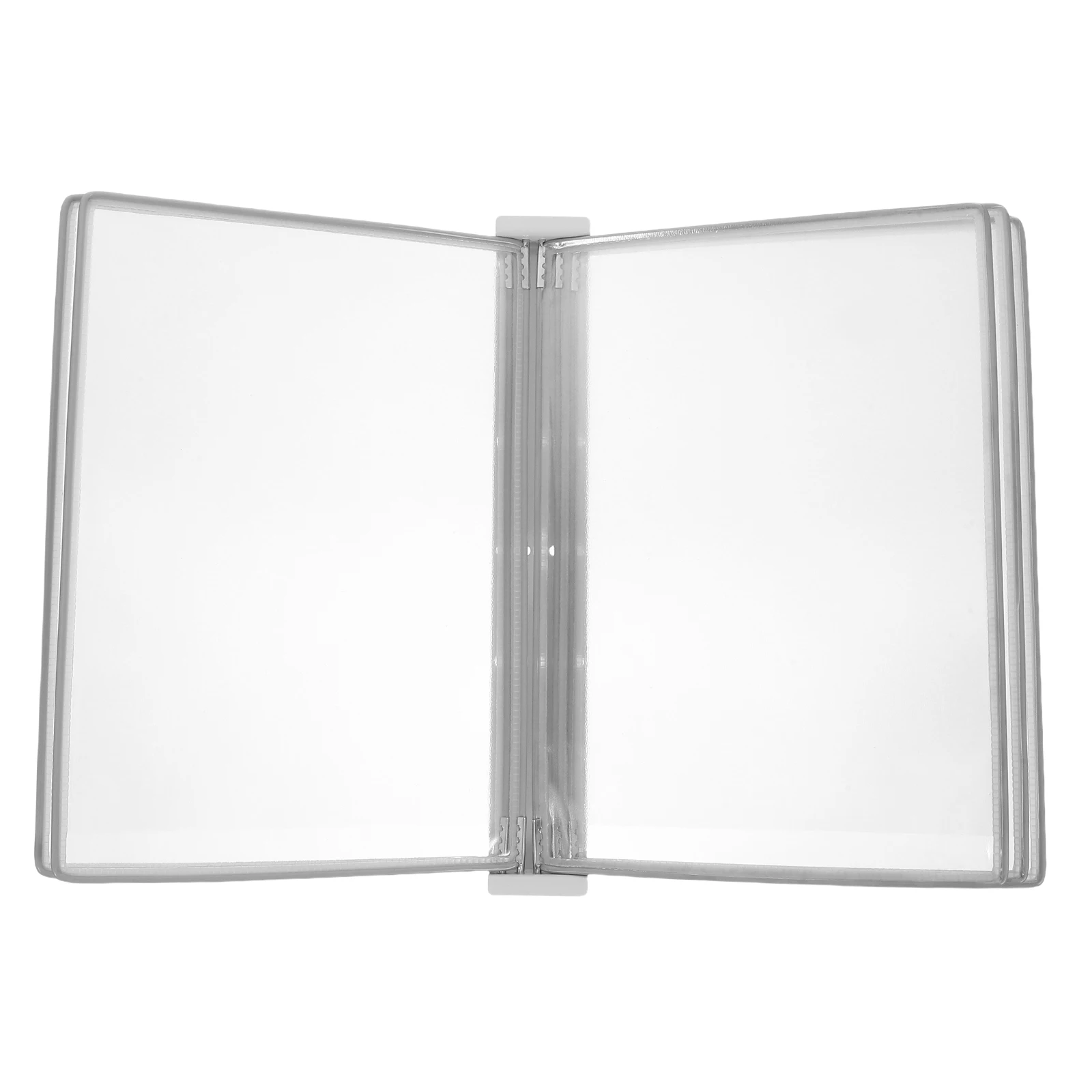 

File Organizer 5-Page Flip A4 Wall Mounted Document Holder For Office Classroom Space Saving File Folder Organizer Wall