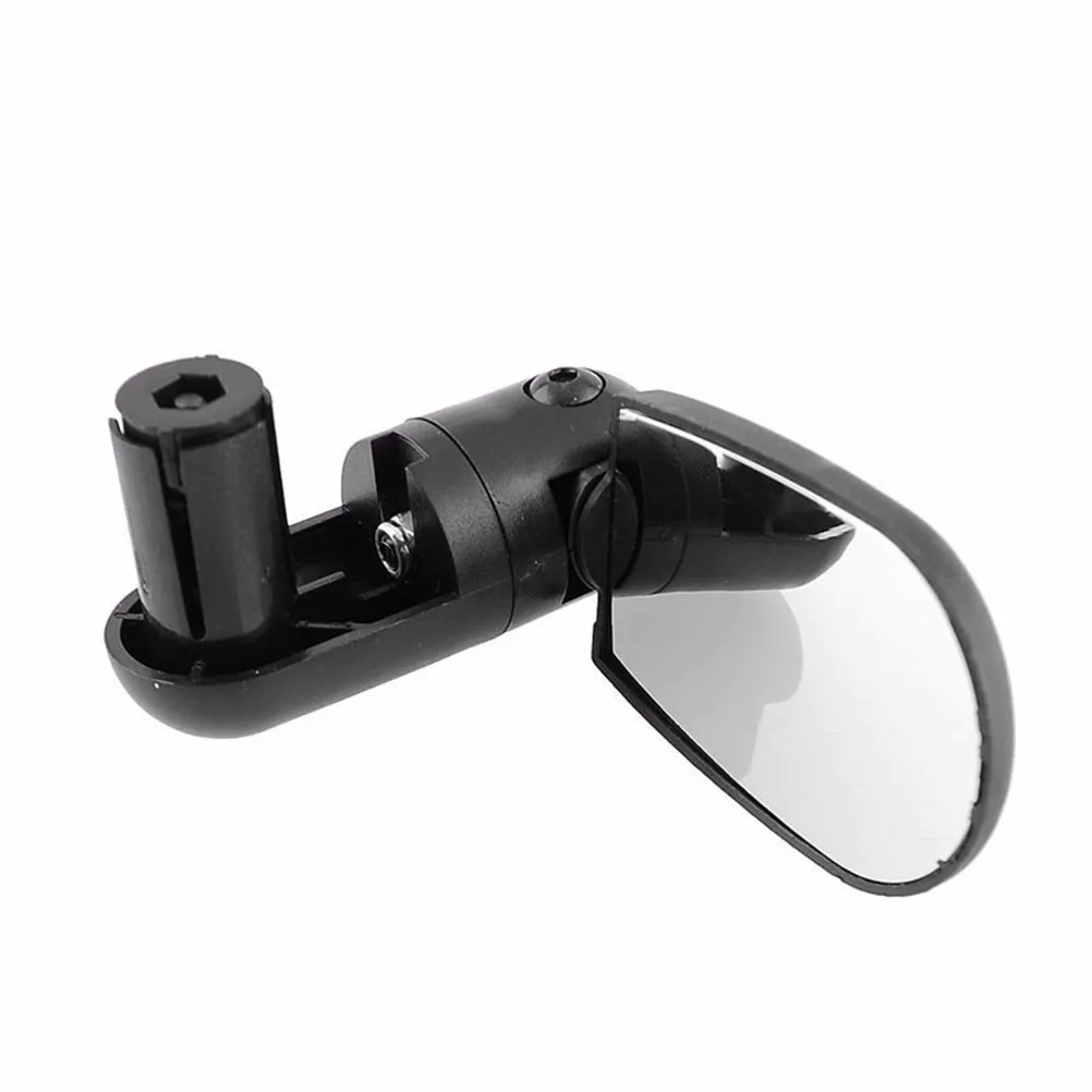 

Bike Handlebar Mirror Super -Resistant Lightweight Wide Angle Fully Adjustable Cycle Mirror With Install Tool(Black)