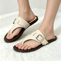 Comfort Summer Flip Flops Women Fashion Metal Buckle Design Soft Bottom Flat Sandals Casual Beach Slippers Sandalias De Mujer - Image 6
